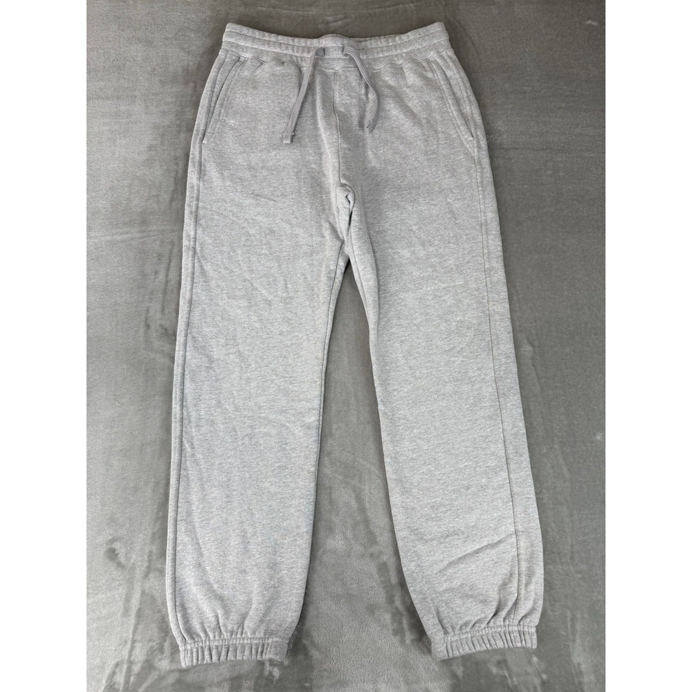 American Giant Classic Sweatpants Mens Medium Heather Gray Jogger $120 USA NWOT